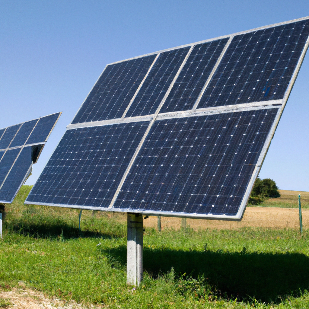 Réseau énergétique intelligent avec panneaux solaires